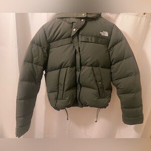 North Face cropped puffer